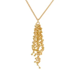 Tomfoolery 9ct Yellow Gold Delicate Adorn Pendant New
