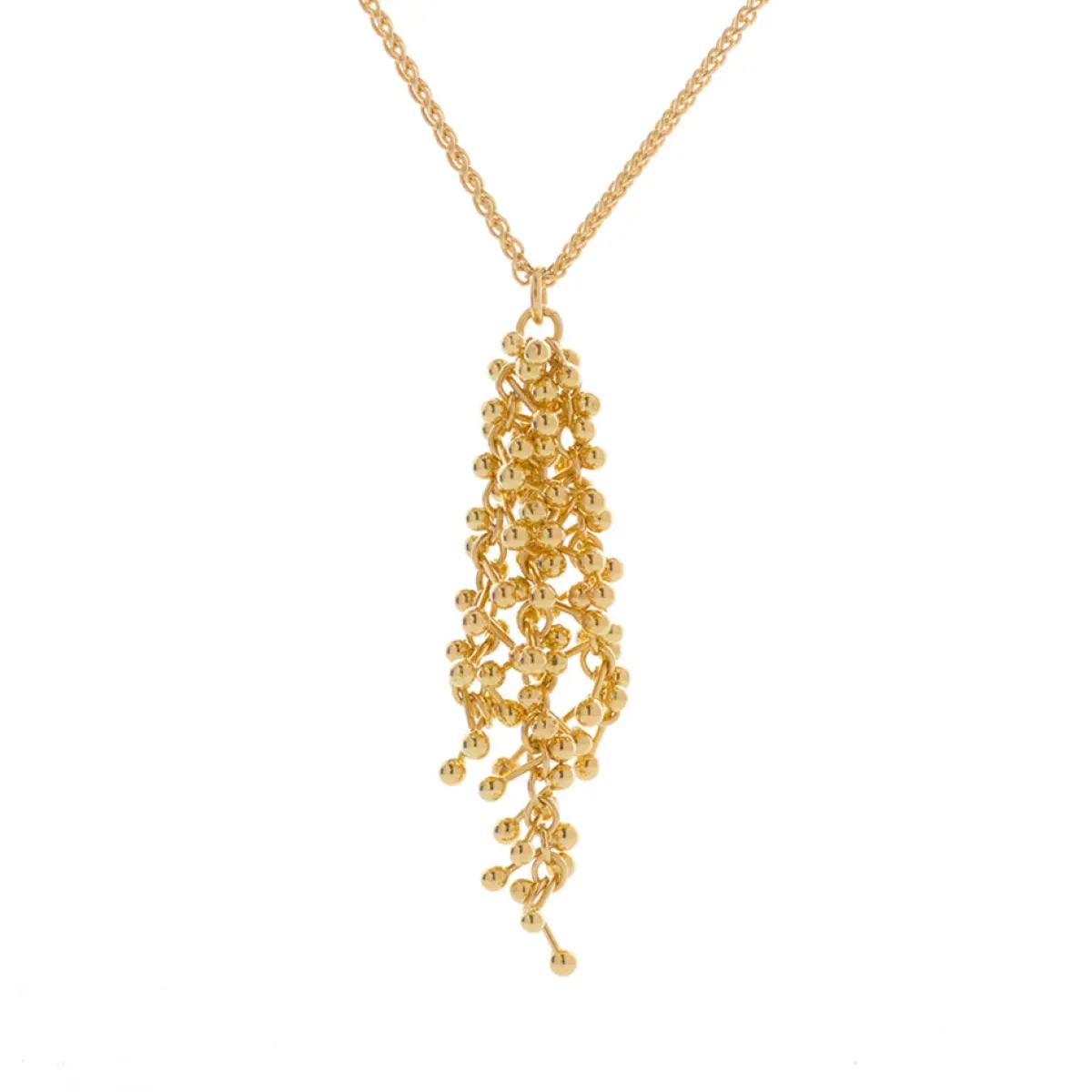 Tomfoolery 9ct Yellow Gold Delicate Adorn Pendant New