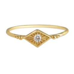 Tomfoolery 14ct Yellow Gold Diamond Naoma Ring Sale
