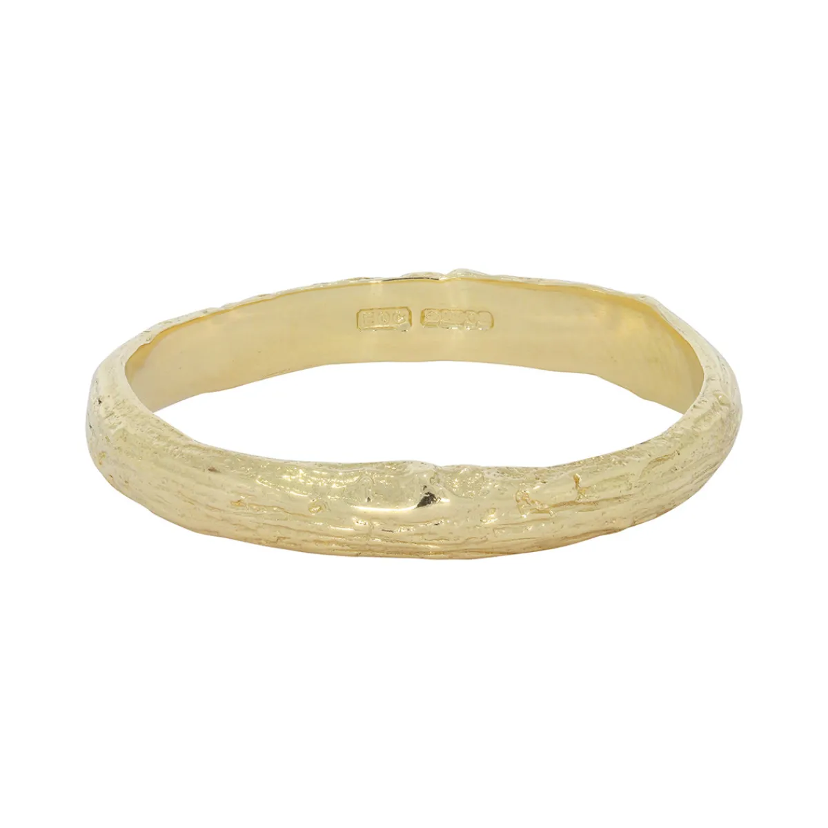 Tomfoolery 14ct Yellow Gold Forest Floor Band Discount