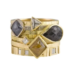 Tomfoolery 18ct Yellow Gold Princess Cut Diamond Ring Best