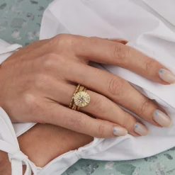 Tomfoolery 18ct Yellow Gold Radiance Ring Hot