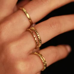 Tomfoolery 18ct Yellow Gold Seeds Band Sale