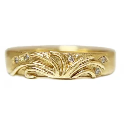 Tomfoolery 9ct Yellow Gold Vine Band Online