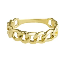 Tomfoolery Cuban chain Ring Hot
