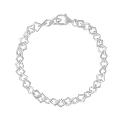 Tomfoolery Curve Diamond Chain Bracelet Sale