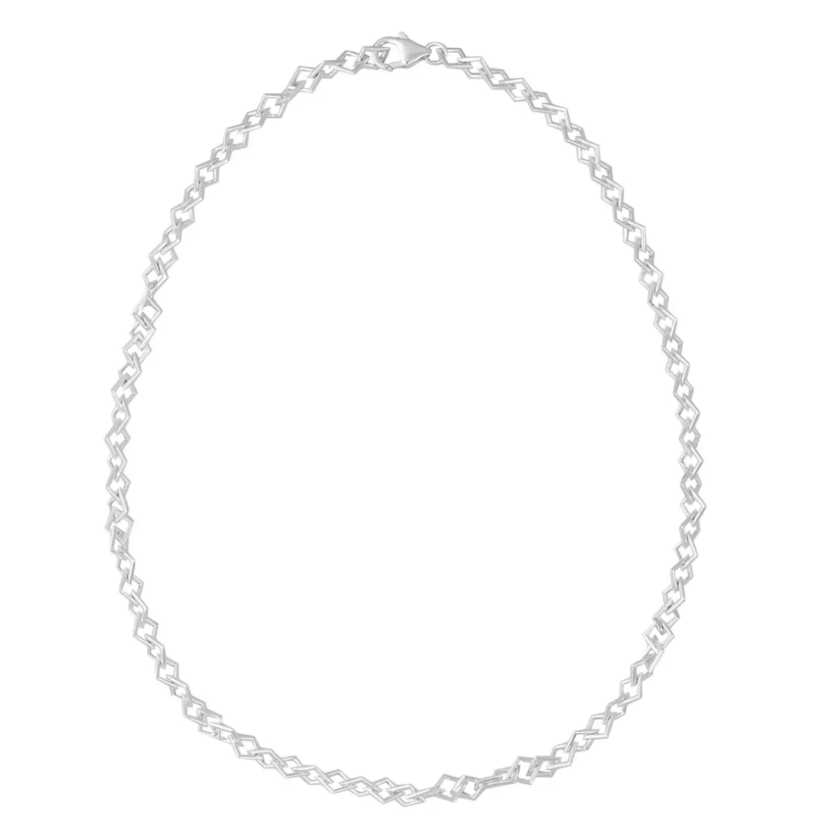 Tomfoolery Curve Diamond Chain Necklace Best