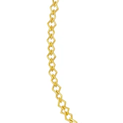 Tomfoolery Curve Diamond Chain Necklace Best