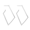 Tomfoolery Curve Diamond Hoops New