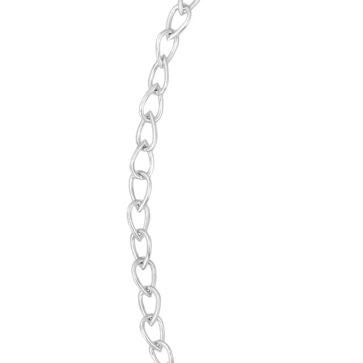 Tomfoolery Curve Pear Chain Necklace New