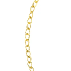 Tomfoolery Curve Pear Chain Necklace New