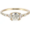 Tomfoolery Cushion Trillion Baguette Equilibrium Ring Fashion