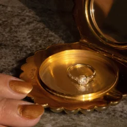 Tomfoolery Cushion Trillion Baguette Equilibrium Ring Fashion