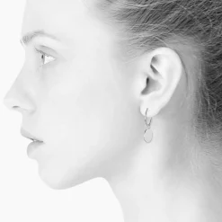 Tomfoolery Cut Circle Hoop Earrings Outlet