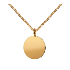 Tomfoolery Cut Circle Pendant Fashion