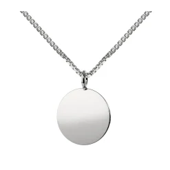 Tomfoolery Cut Circle Pendant Fashion