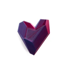 Tomfoolery 3d Printed Heart Brooch Outlet