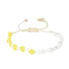 Tomfoolery Daisy Pearl Friendship Bracelet Online