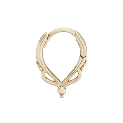 Tomfoolery Dala Canelle Round Clicker Hoop Fashion