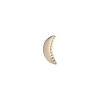 Tomfoolery Dala Detail Crescent BOLD Stud Outlet