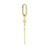 Tomfoolery Dala Detail Lucky Lantern Bar .2 Hoop Earring Sale