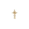 Tomfoolery Dala Droplet Beaded Stud New