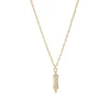 Tomfoolery Dala Mudra Gold Spinner Pendant New