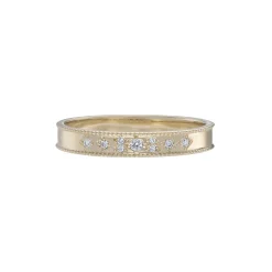 Tomfoolery Dala Narrow Diamond Scatter Band Clearance