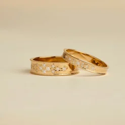 Tomfoolery Dala Narrow Diamond Scatter Band Clearance