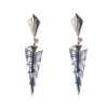 Tomfoolery Dangling Futurist Clip Earring Hot