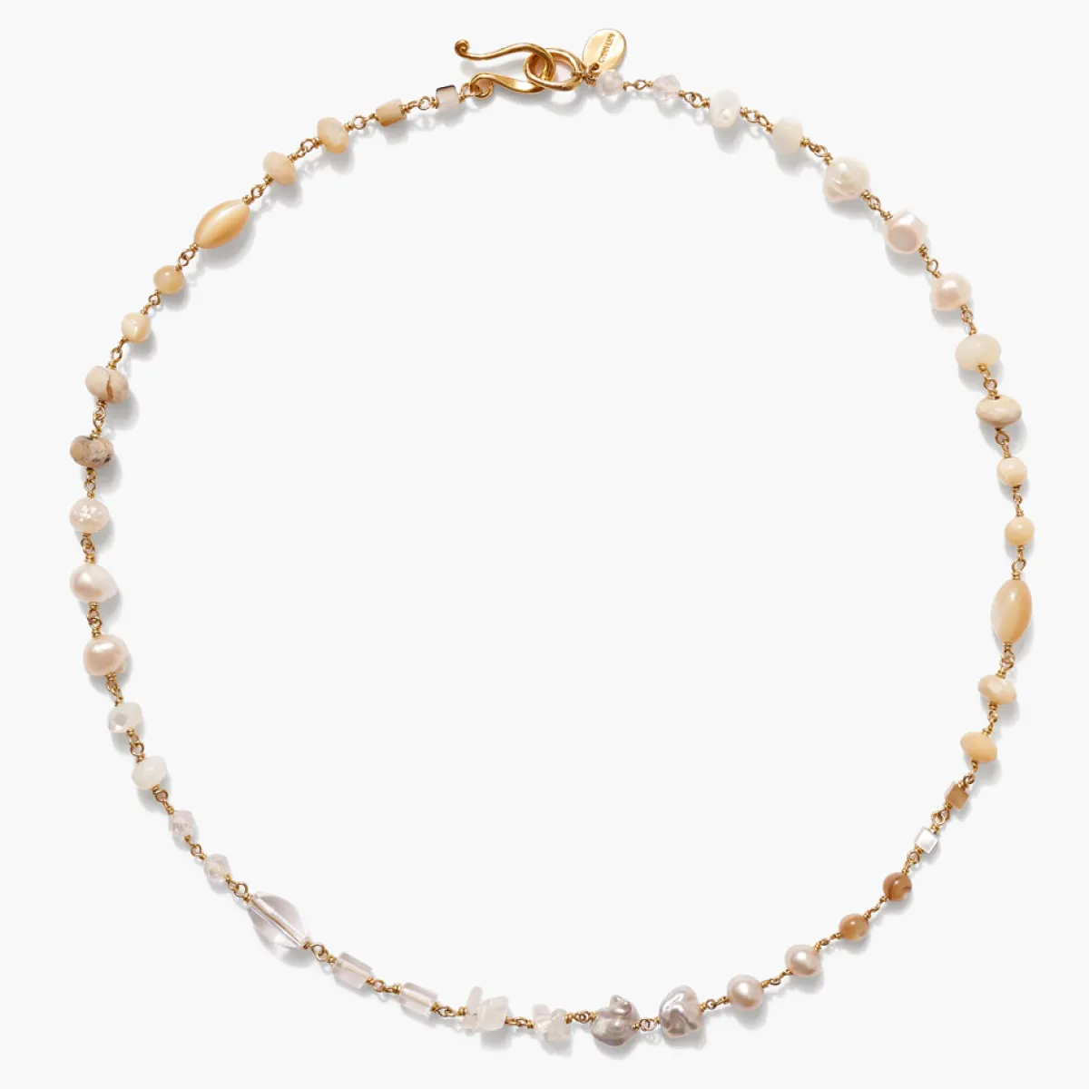 Tomfoolery Daphne Pearl Beaded Necklace Fashion