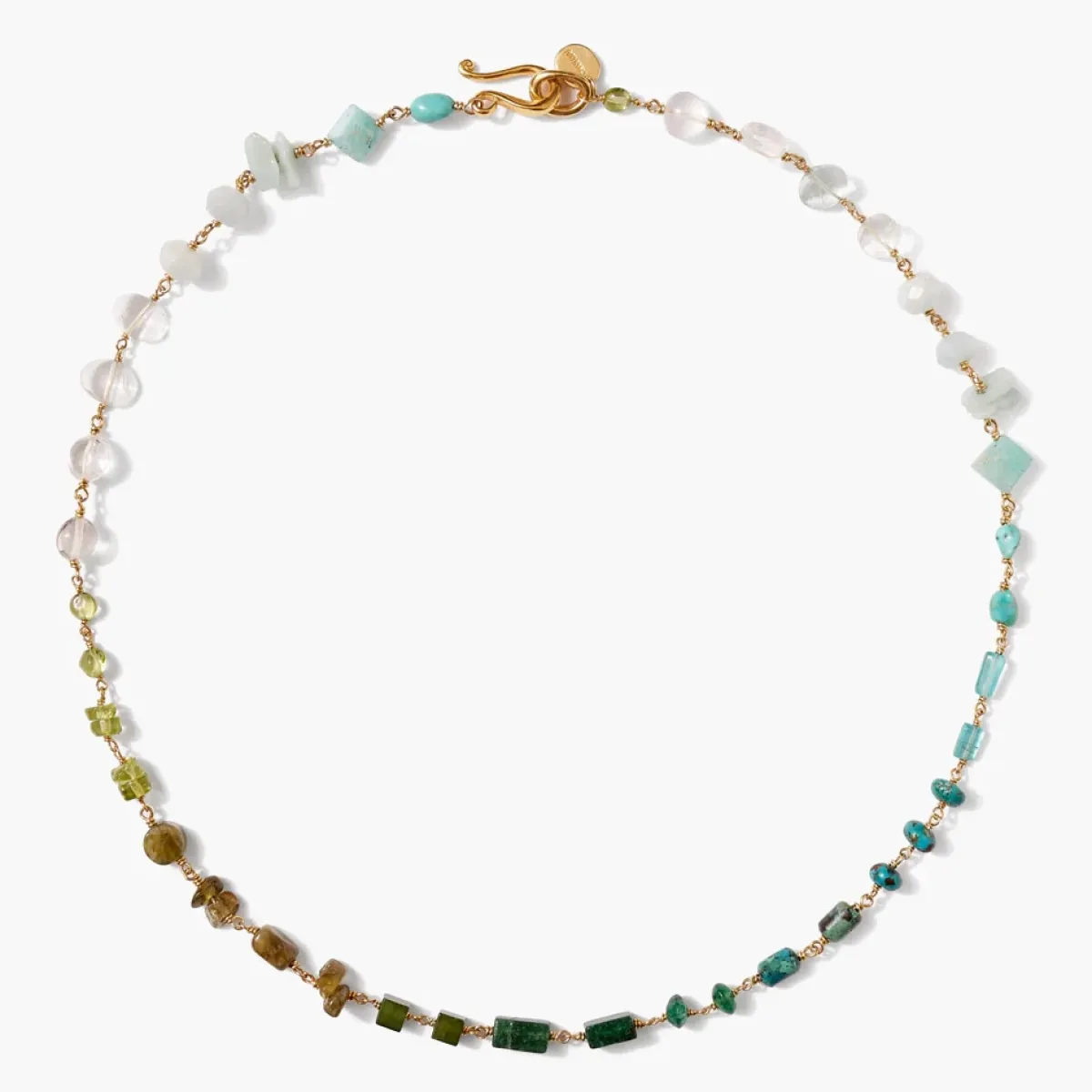 Tomfoolery Daphne Turquoise Beaded Necklace Best