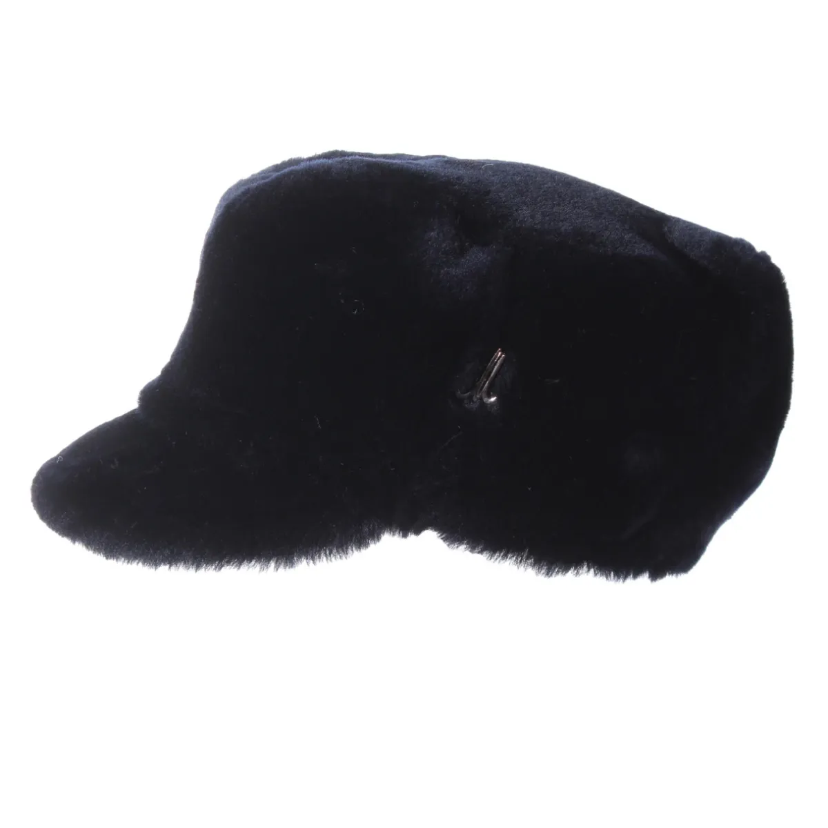 Tomfoolery Dark Blue Unisex Fur Cap Sale