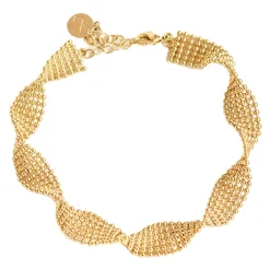 Tomfoolery Deia Gold Twist Chain Bracelet Online