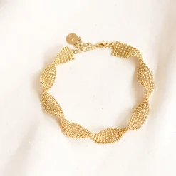 Tomfoolery Deia Gold Twist Chain Bracelet Online