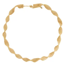 Tomfoolery Deia Gold Twist Chain Necklace Discount
