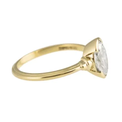 Tomfoolery Delano Oval Single Diamond Ring Best