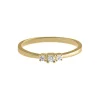 Tomfoolery Delicate Diamond Trilogy Ring Outlet