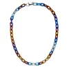 Tomfoolery Denim Titanium Anchor Chain Necklace Online