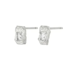 Tomfoolery Deti Silver White Sapphire Studs Sale