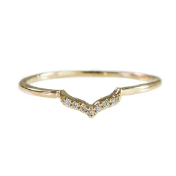 Tomfoolery Diamond Antlia Ring Outlet