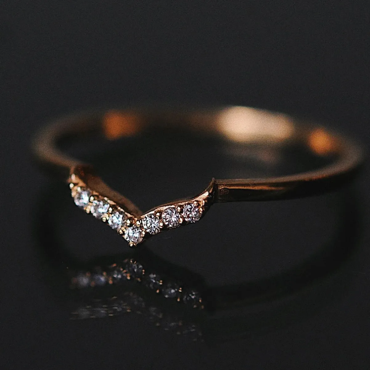Tomfoolery Diamond Antlia Ring Outlet