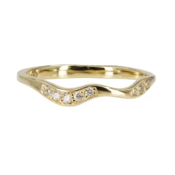 Tomfoolery Diamond Curved Flow Band Best