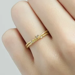 Tomfoolery Diamond Encrusted Wrap Band Hot