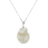 Tomfoolery Diamond Keshi Pearl Pendant Best