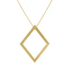 Tomfoolery Diamond Long Drop Pendant Hot
