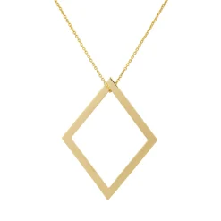 Tomfoolery Diamond Long Drop Pendant Hot