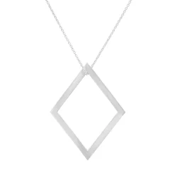 Tomfoolery Diamond Long Drop Pendant Hot
