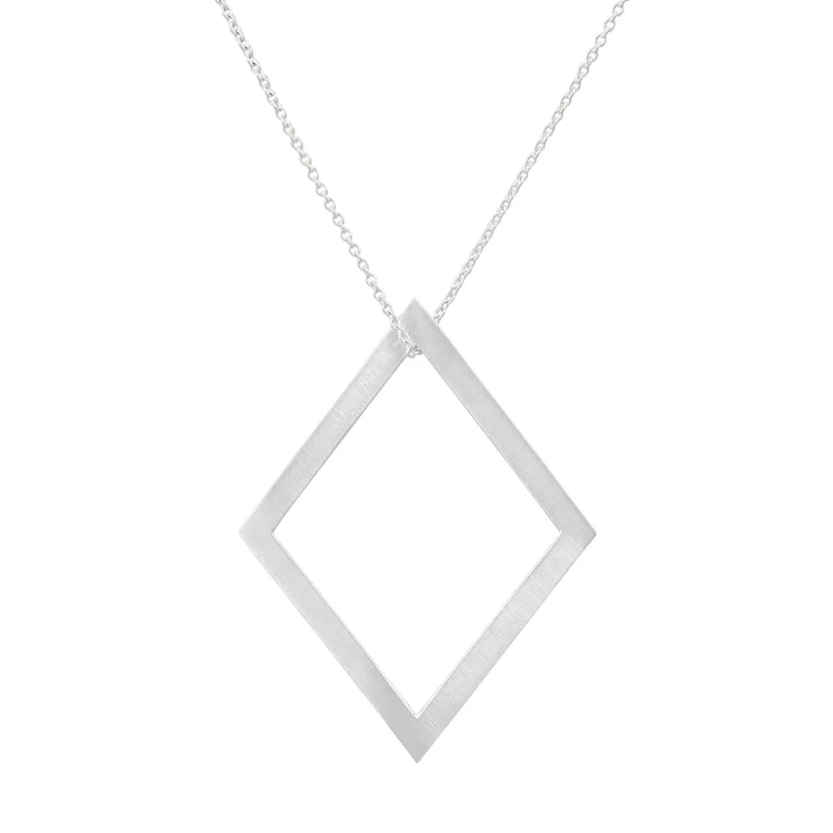 Tomfoolery Diamond Long Drop Pendant Hot