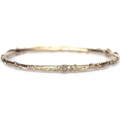 Tomfoolery Diamond Studded Ocean Bangle Sale